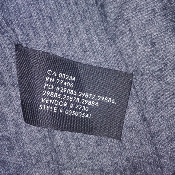 Club Monaco Womens SZ M Gray Cashmere V-Neck Military Button Up Cardigan - Picture 2 of 6